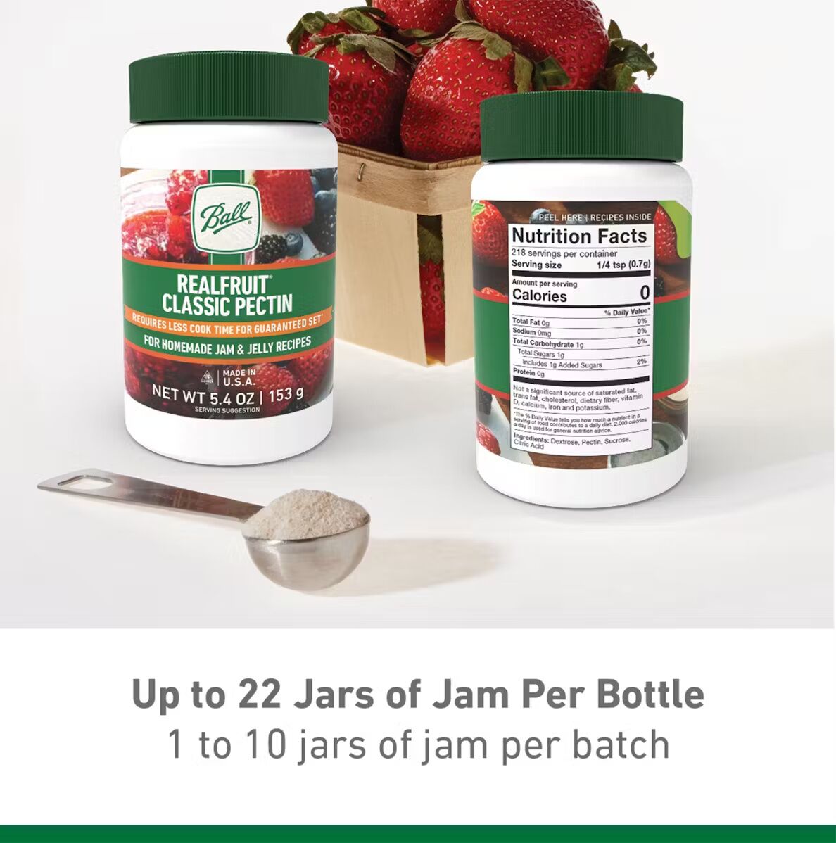 BALL RealFruit Classic Flex Batch Pectin, 5.4-Oz