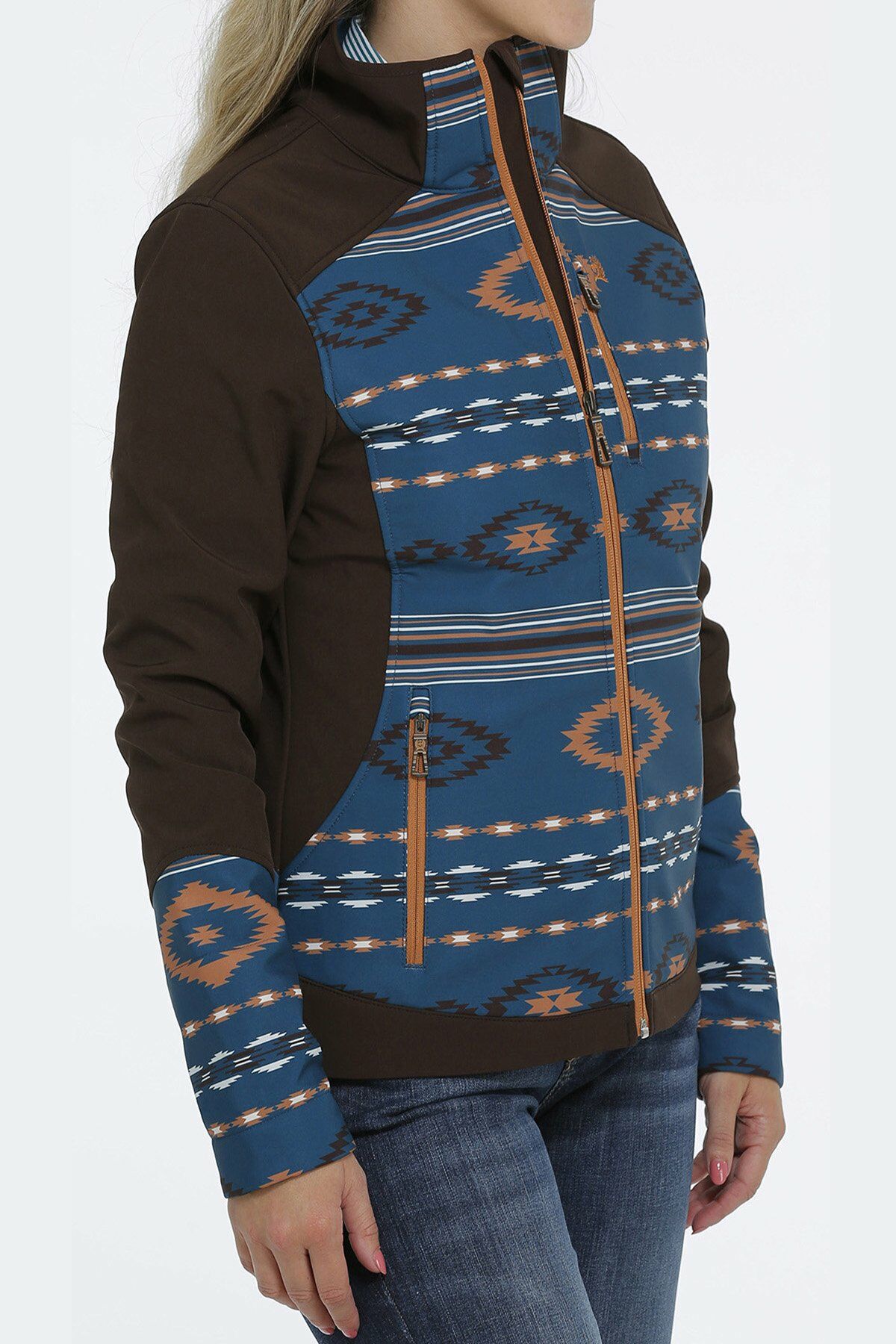 CINCH Women's Concealed Carry Bonded Jacket in Brown