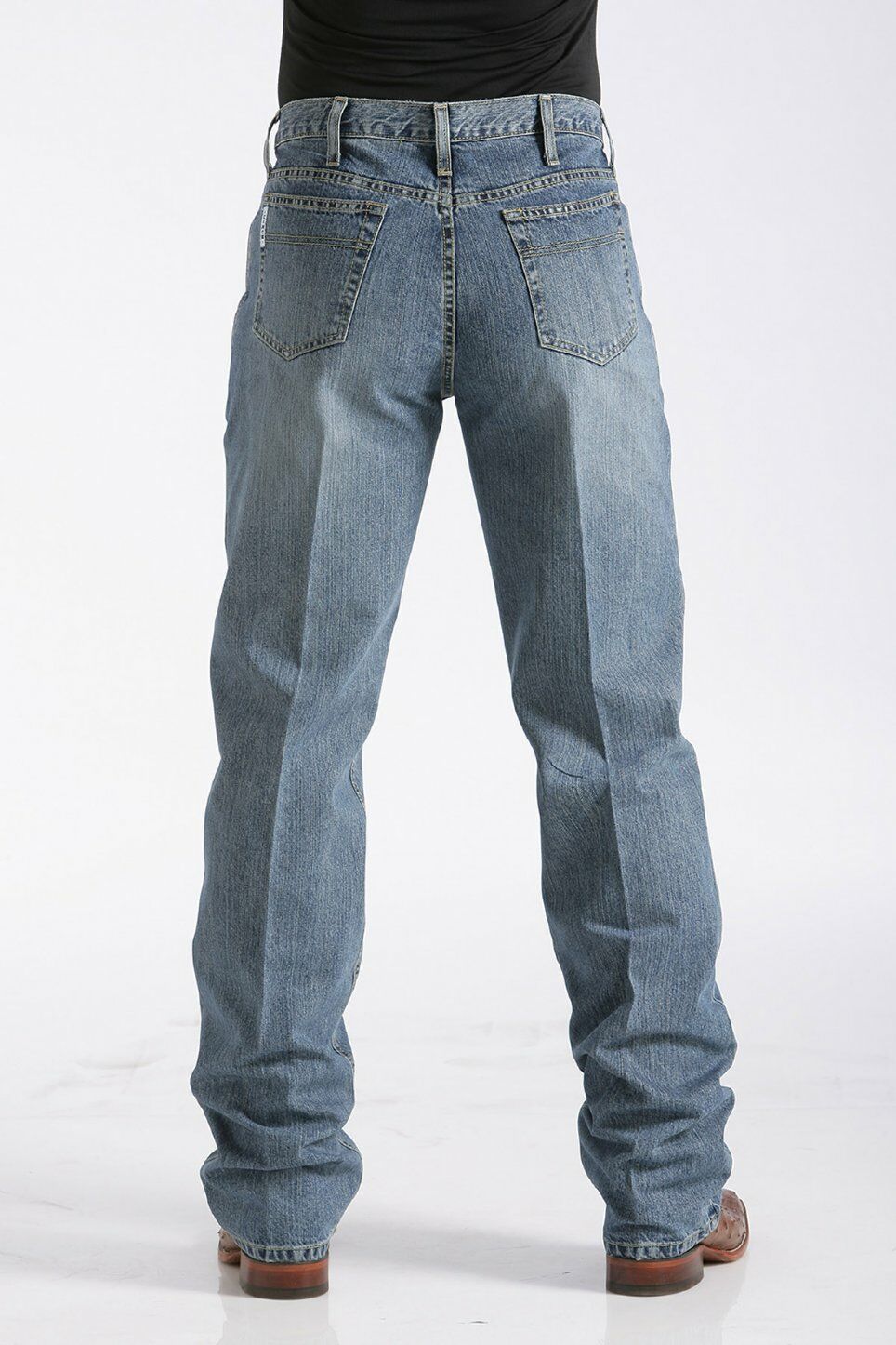 Men's Relaxed Fit White Label Jean - Medium Stonewash