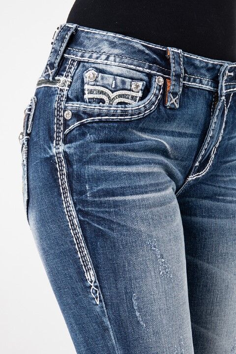 Rock Revival Women's Violet Ice B201 Bootcut Jean