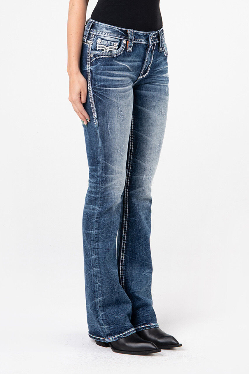 Rock Revival Women's Violet Ice B201 Bootcut Jean