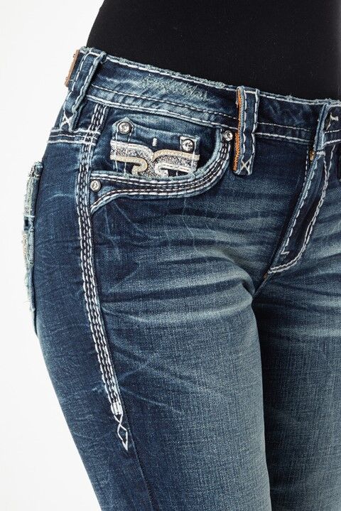 Rock Revival Women's Madisyn B200 Bootcut Jean