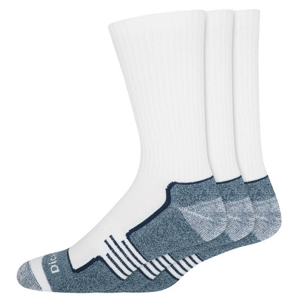 Dickies Men's Midweight Industrial Strength Crew Socks, 3-Pk