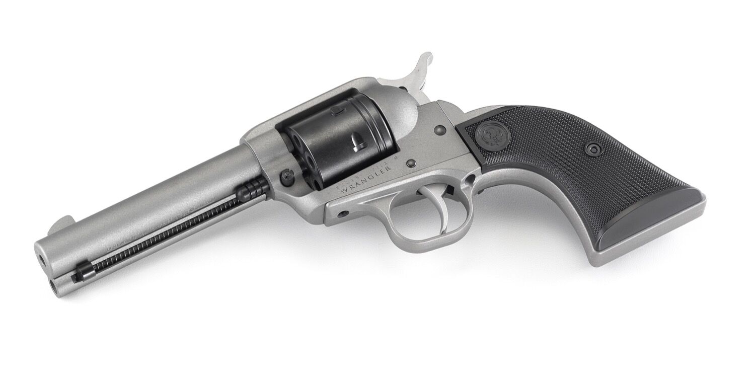 Ruger Wrangler .22 LR 4.62" Silver/Black 6-Shot Revolver