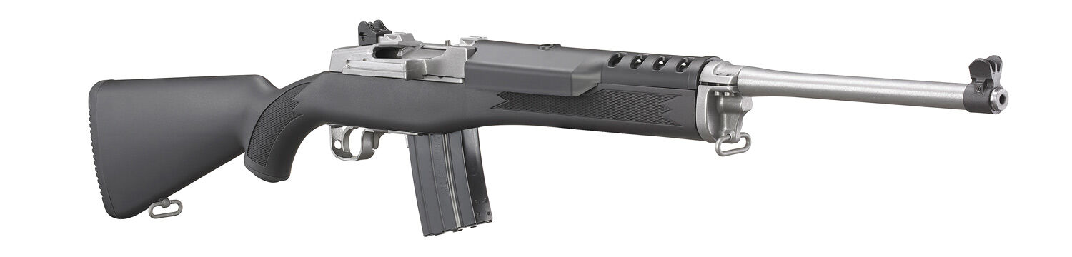 Ruger Mini-14 Ranch 5.56 NATO 18.5" Black Polymer Semi-Auto Rifle, 20-Rd