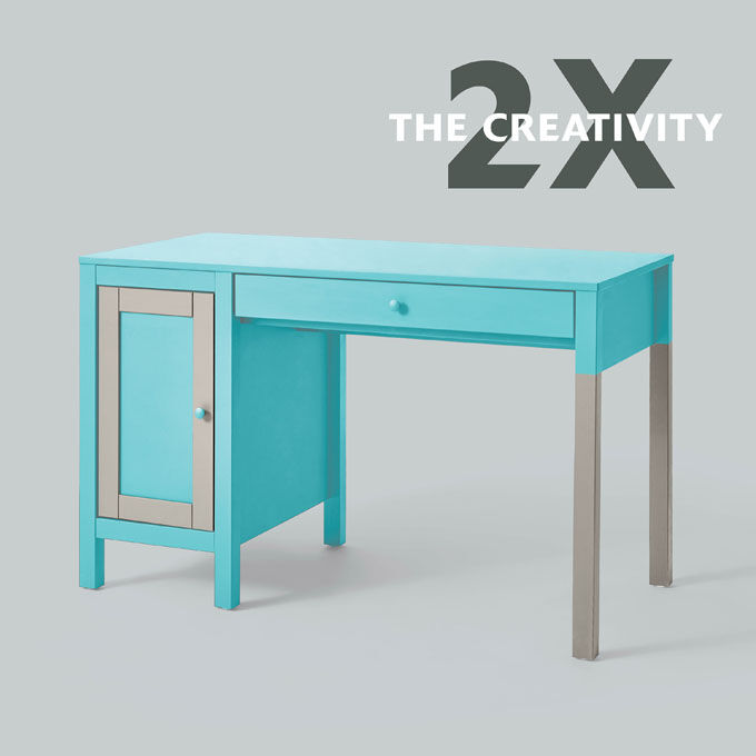 Rust-Oleum Painter's Touch 2X Ultra Cover Satin Aqua Spray Paint, 12-OZ