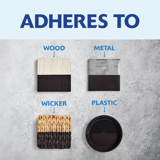 Rust-Oleum Painter's Touch 2X Ultra Cover Spray Paint Satin Dark Walnut, 12-Oz