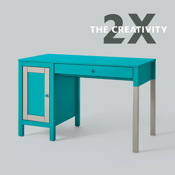 Rust-Oleum 2X Ultra Cover Satin Seaside Spray Paint, 12-Oz