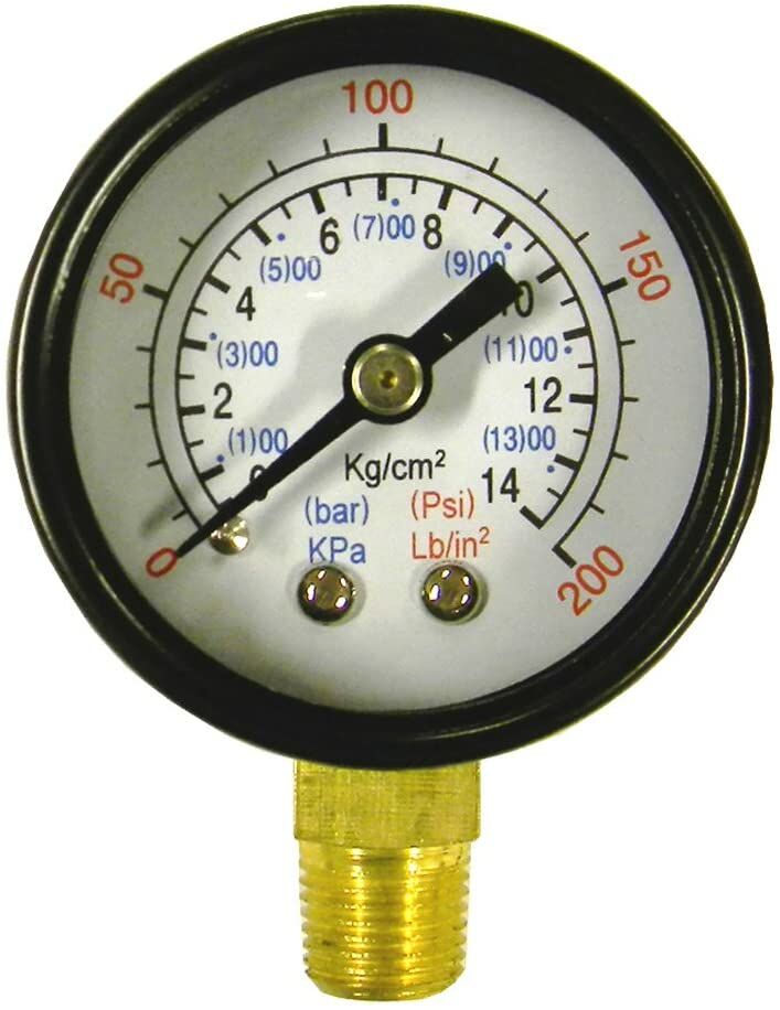 Powermate Vx 019-0167RP 1/4-Inch NPT Inlet/Outlet by 1/8-Inch NPT Gauge Pressure 