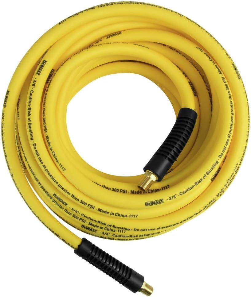 DEWALT Premium Hybrid Air Hose, 3/8-In x 50-Ft