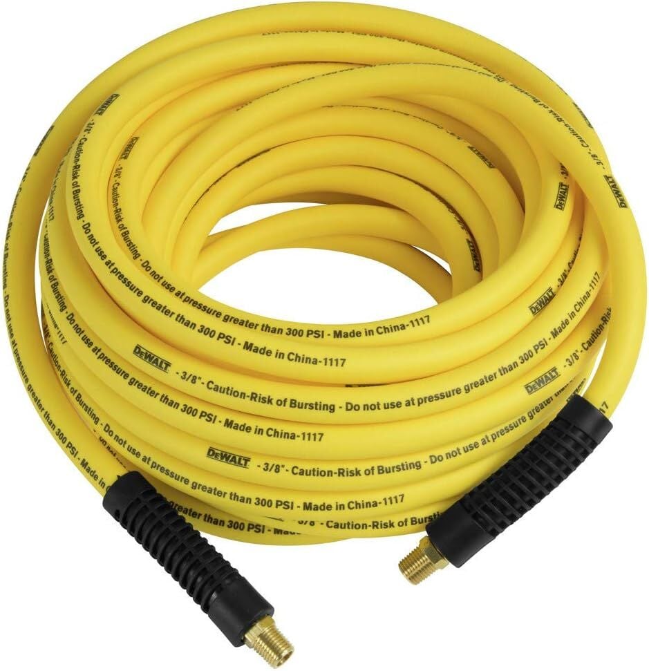 DEWALT Premium Hybrid Air Hose, 3/8-In x 50-Ft