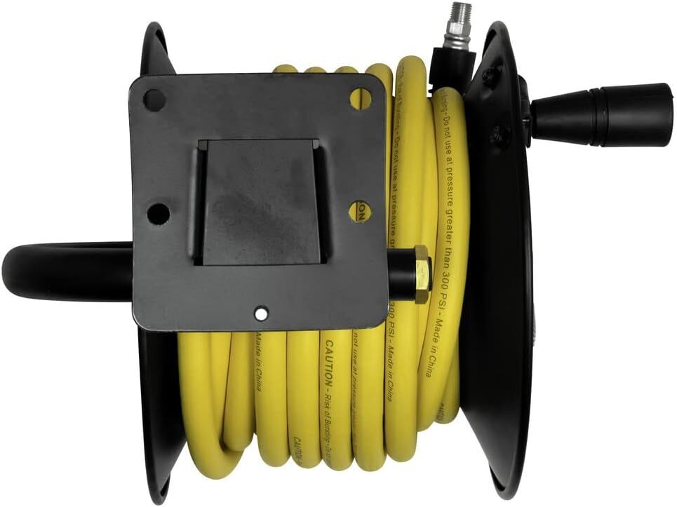 DEWALT Manual Air Hose Reel, 3/8-In X 50-Ft