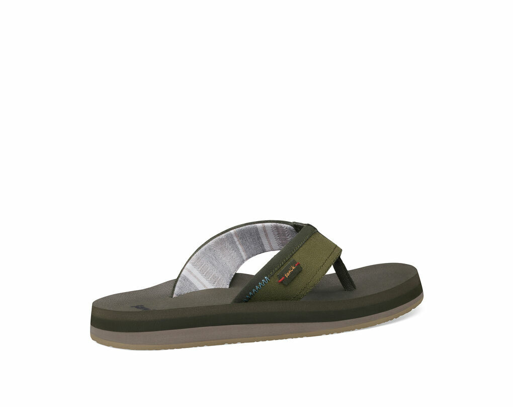 Men's Big Swell ST+ Sandal in Dark Olive