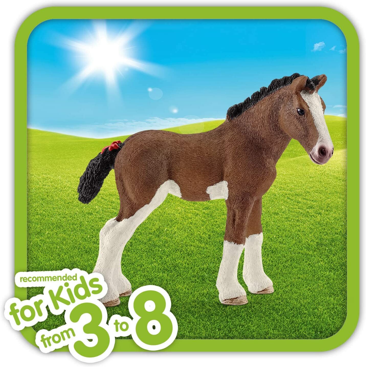 Schleich Farm World Clydesdale Foal