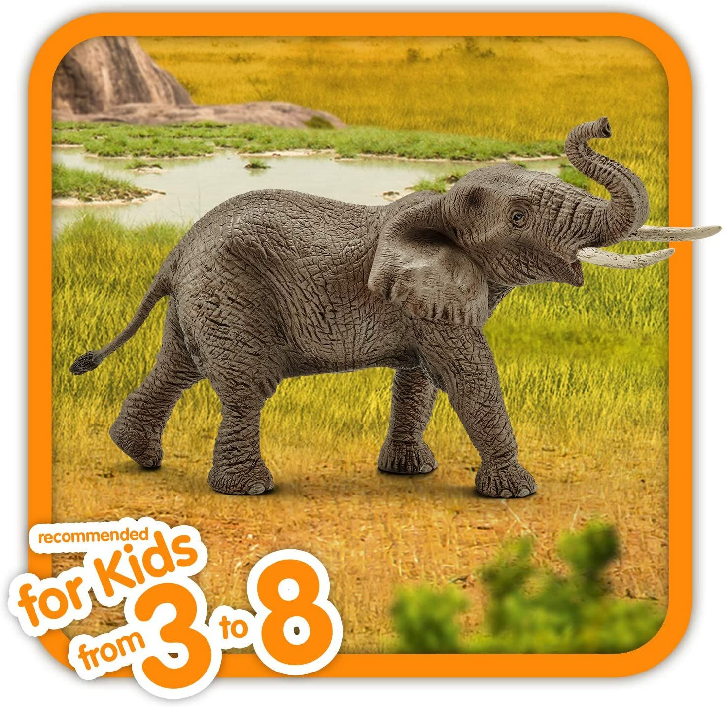 Schleich Wild Life Male African Elephant
