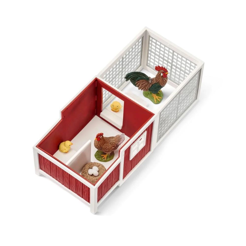 Schleich Chicken Coop Toy