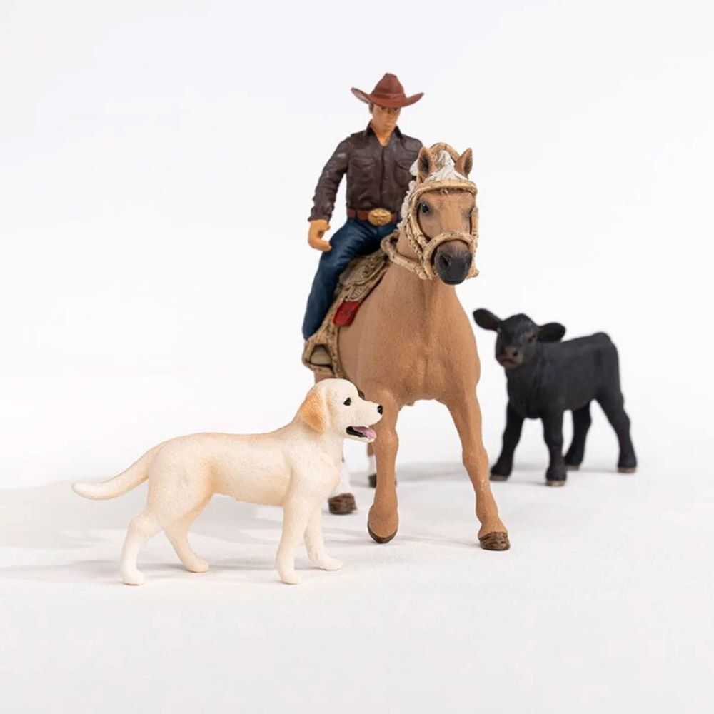 Schleich Western Riding Adventures Toy Set