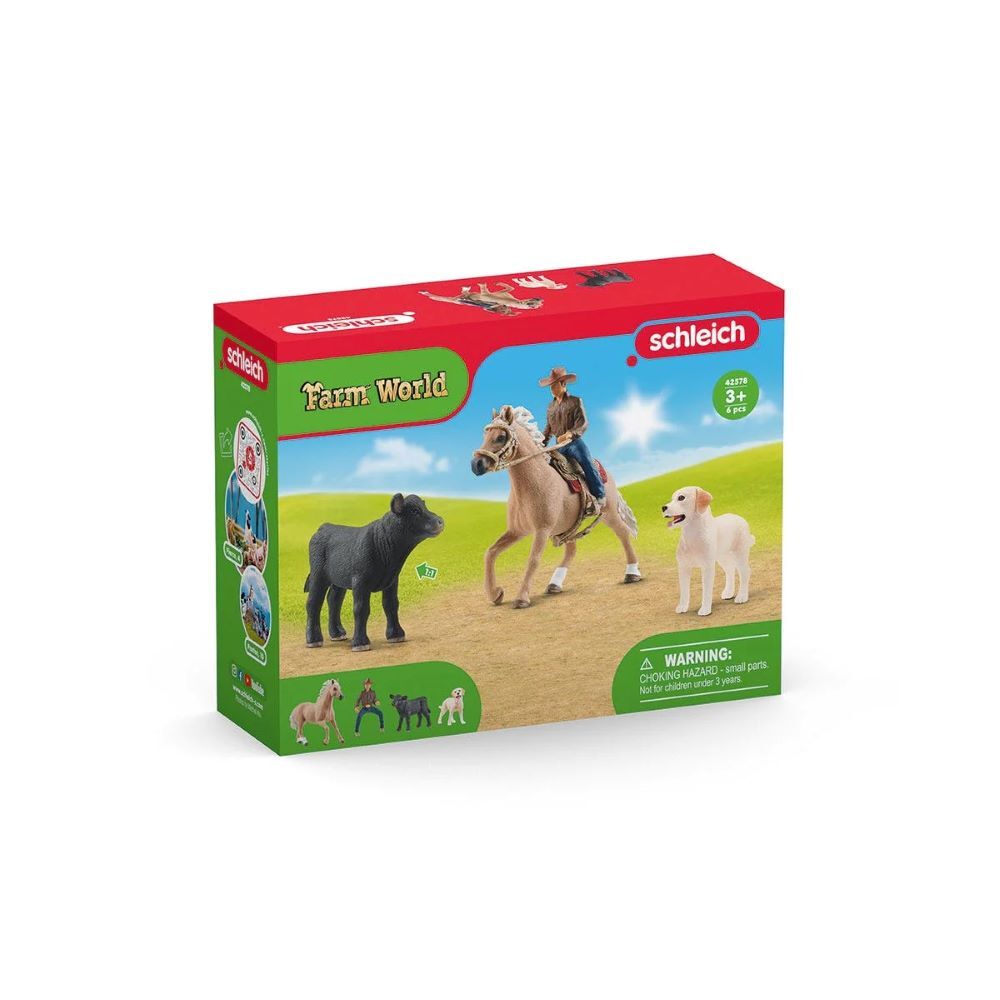 Schleich Western Riding Adventures Toy Set