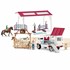 Schleich Horse Club, 39-Piece Playset, Horse Fitness Check For The Big Tournament