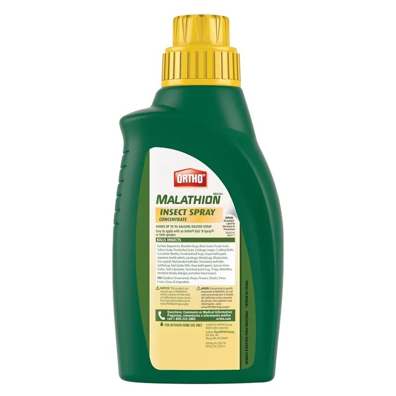 Ortho MAX Malathion Insect Spray Concentrate, 32-Oz