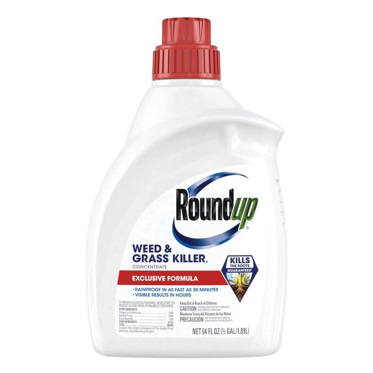 Roundup Weed & Grass Killer Concentrate, 0.5-Gal