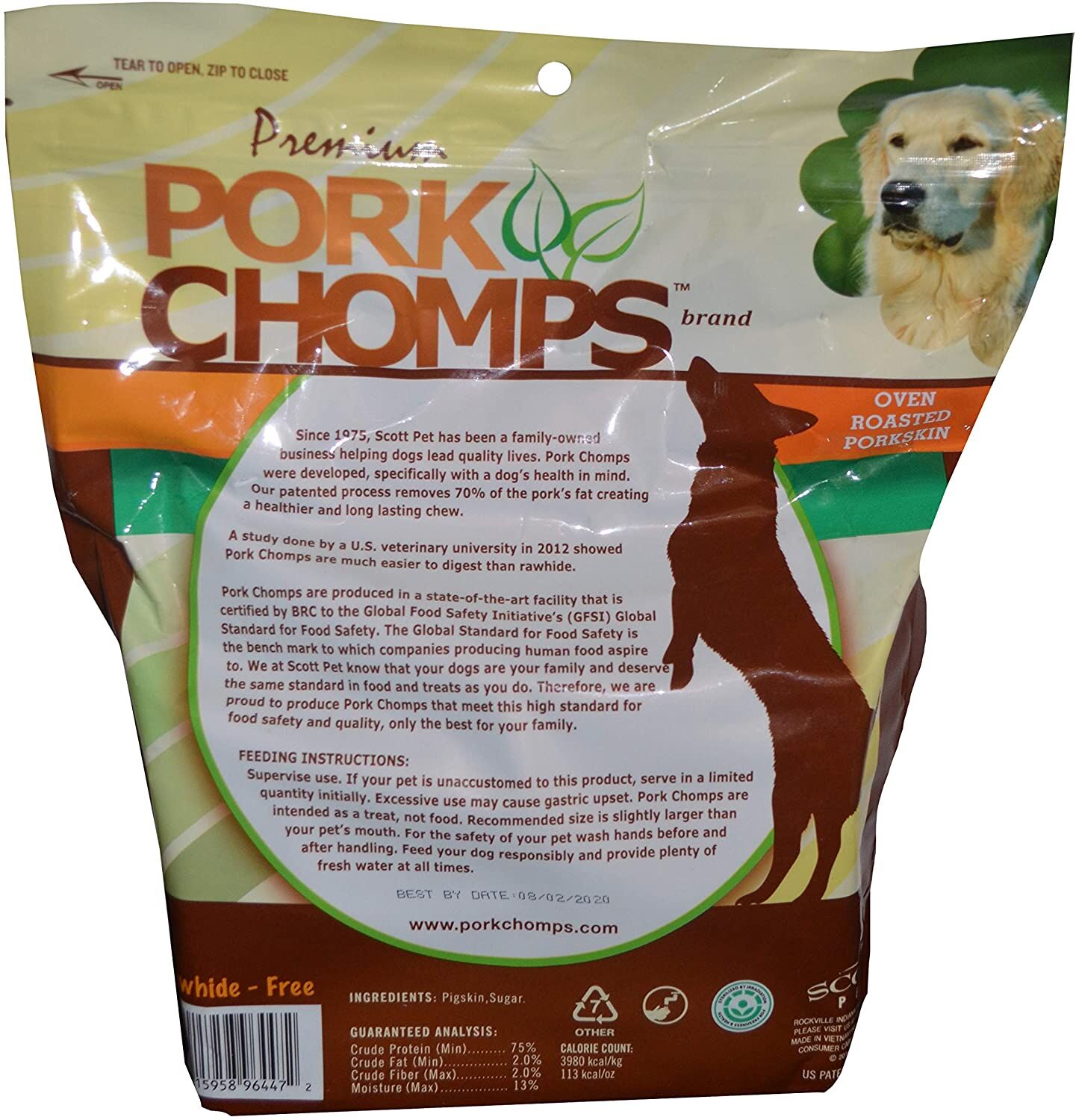 Premium Pork Chomps Roasted Ribz Pork 10Ct