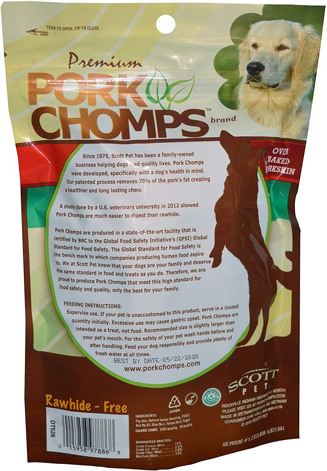 30Ct Bacon Flavor Mini Twists