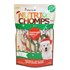 NutriChomps Dog Chews, 6-In Holiday Candy Canes, Mint, 6-Ct