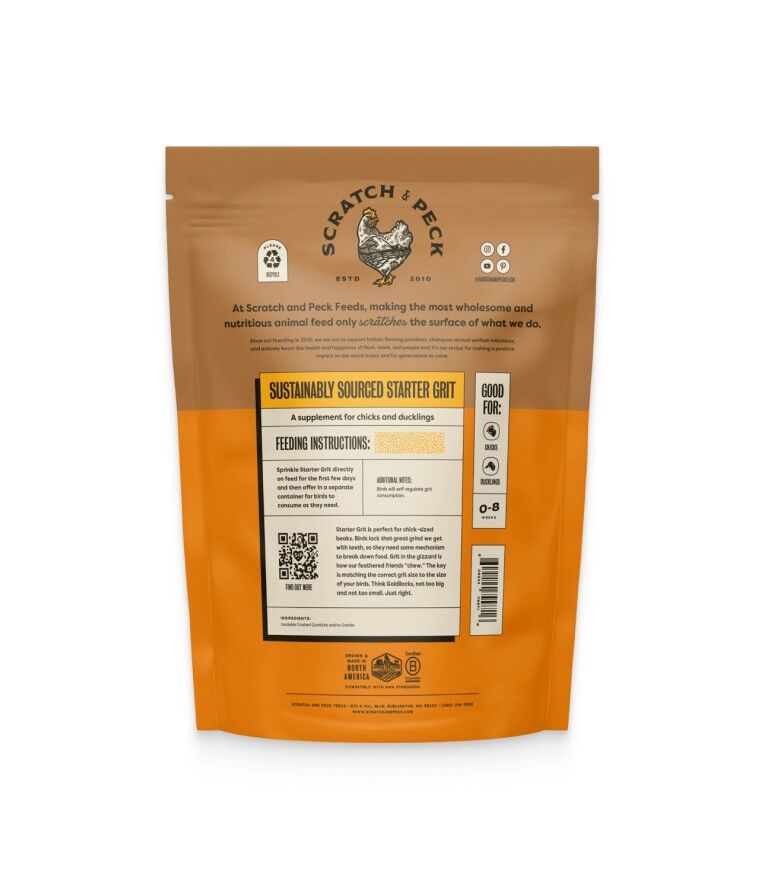 Scratch & Peck Feeds Starter Grit, 7-Lb