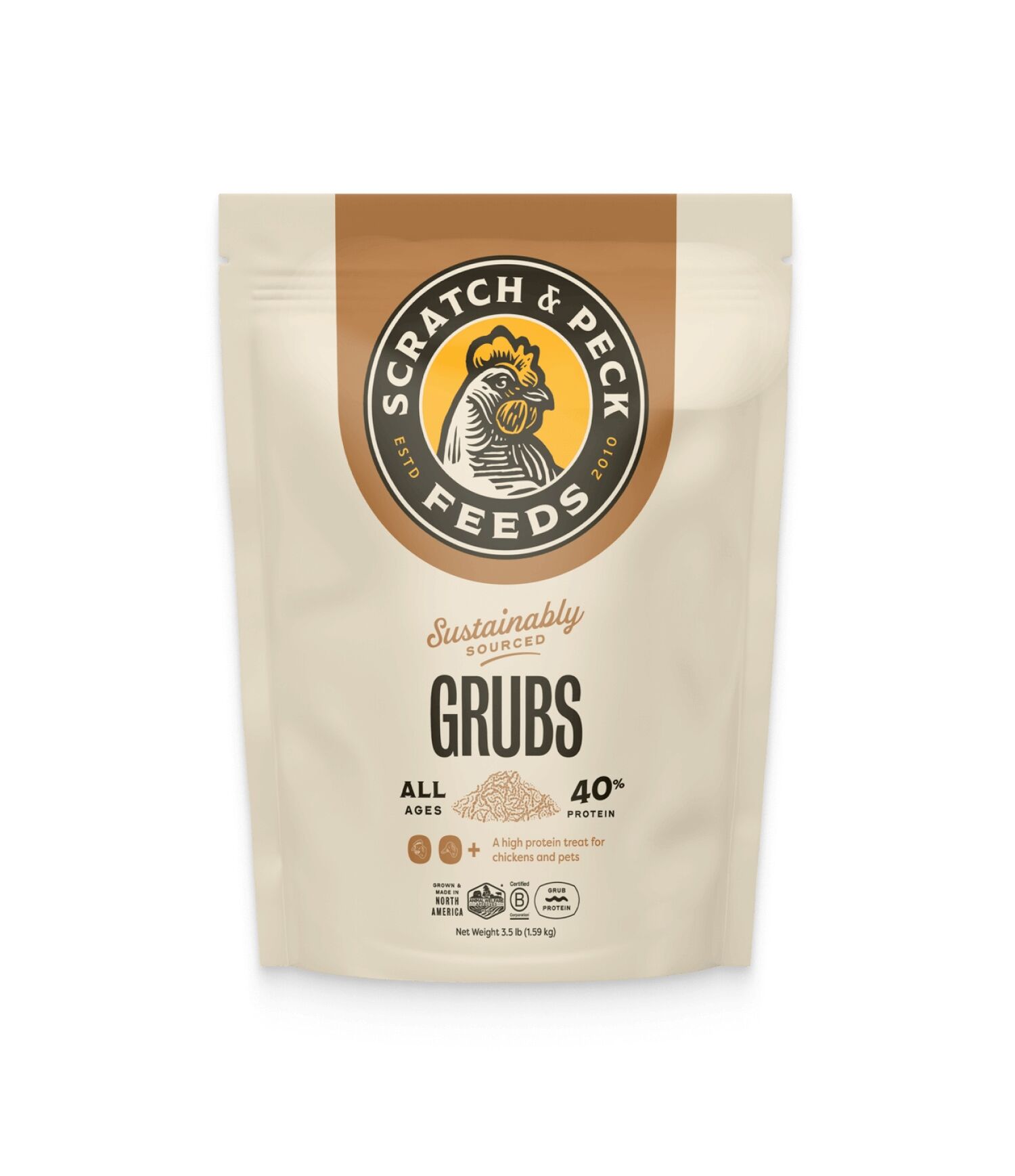 Scratch & Peck Feeds Cluckin' Good Grubs, 3.5-Lb