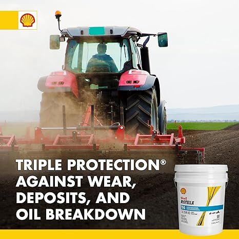 Shell Rotella T4 15W-40 Diesel Oil, 5-Gal