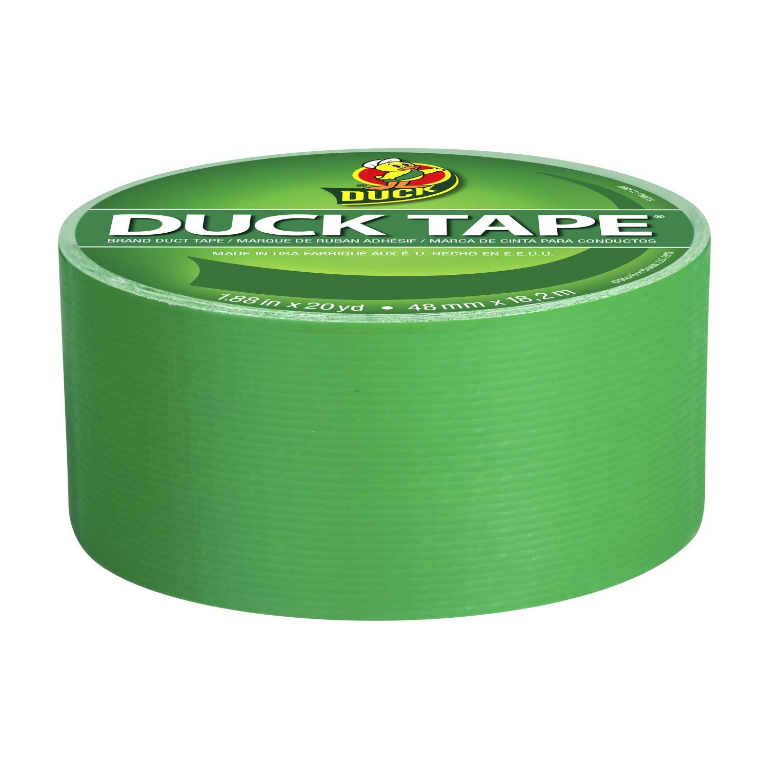 Duck Green Duct Tape, 1.88-In x 20-Yd