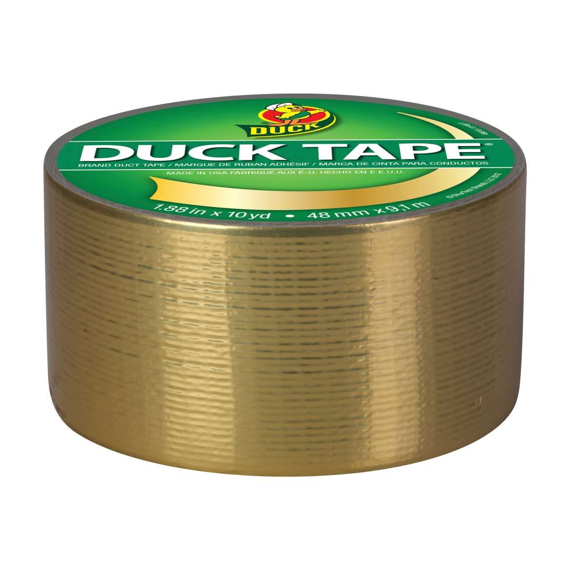 Duck Brand Gold Duck Tape, 1.88-In X 10-Yd