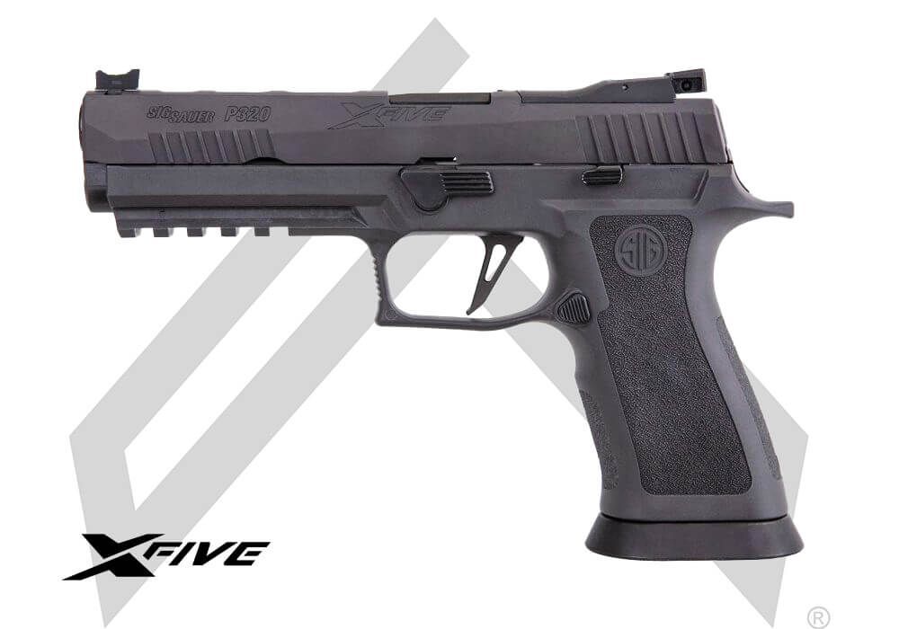 Sig Sauer P320-XFIVE Legion 9mm Full Size Optics Ready Pistol, 17-Rd