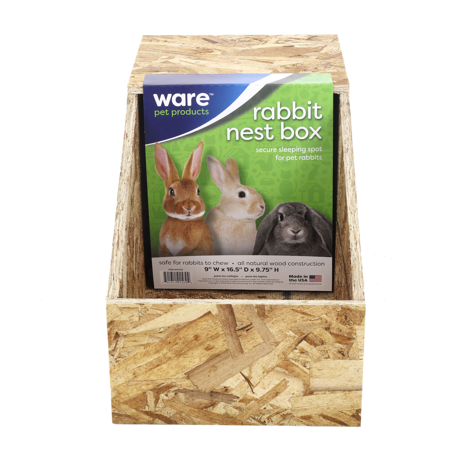 Ware Small Wood Nesting Box