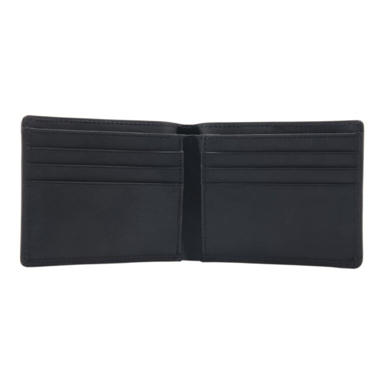 Carhartt Men's Saddle Leather Bifold Wallet in Black