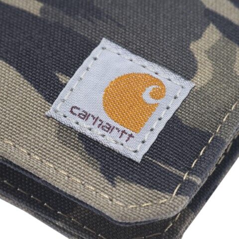 Carhartt Men's Nylon Duck Bifold Wallet in Blind Duck Camo