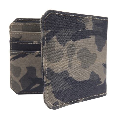 Carhartt Men's Nylon Duck Bifold Wallet in Blind Duck Camo