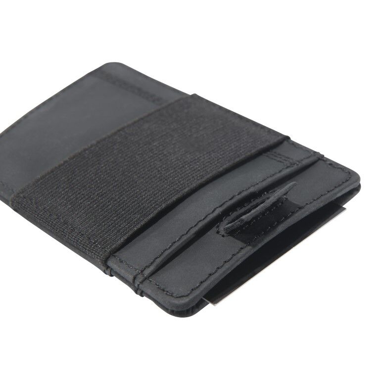 Carhartt Men's Saddle Leather Front Pocket Wallet in Black