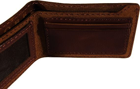 Carhartt Women's Rugged Patina Leather Wallet in Brown