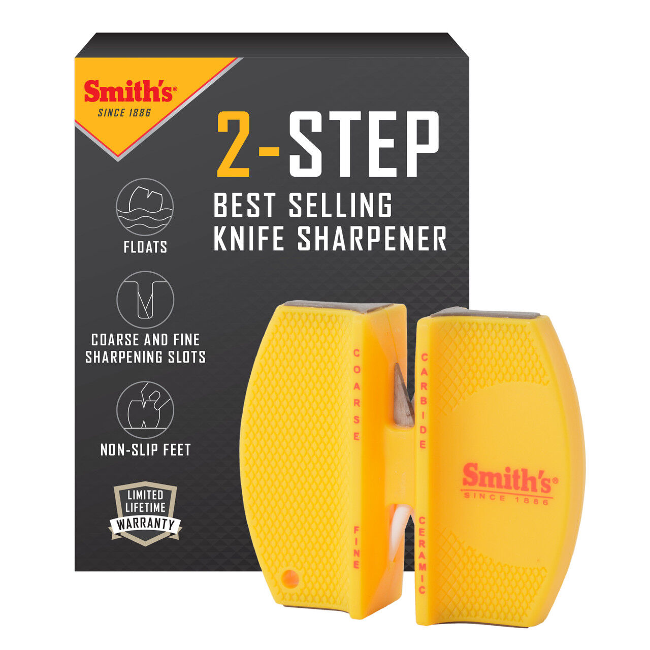 Smith's Abrasives 2-Step Knife Sharpener