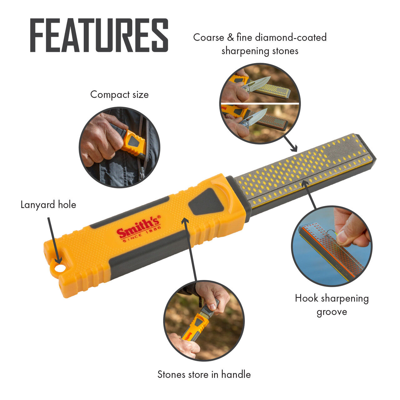 Smith's Diamond Combination Sharpener