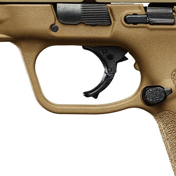 Smith & Wesson M&P 9 M2.0 9mm Full Size FDE Pistol With Manual Safety, 17-Rd