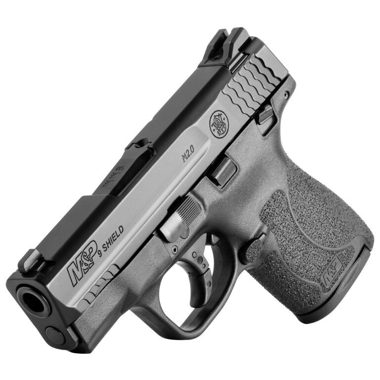Smith & Wesson M&P 9 Shield M2.0 9mm Micro Compact Pistol With Manual Safety, 8-Rd