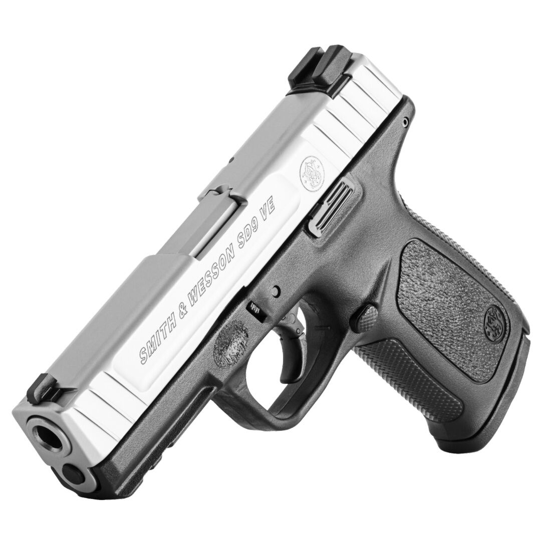 Smith & Wesson SD9 VE 9mm Compact Stainless Pistol, 16-Rd