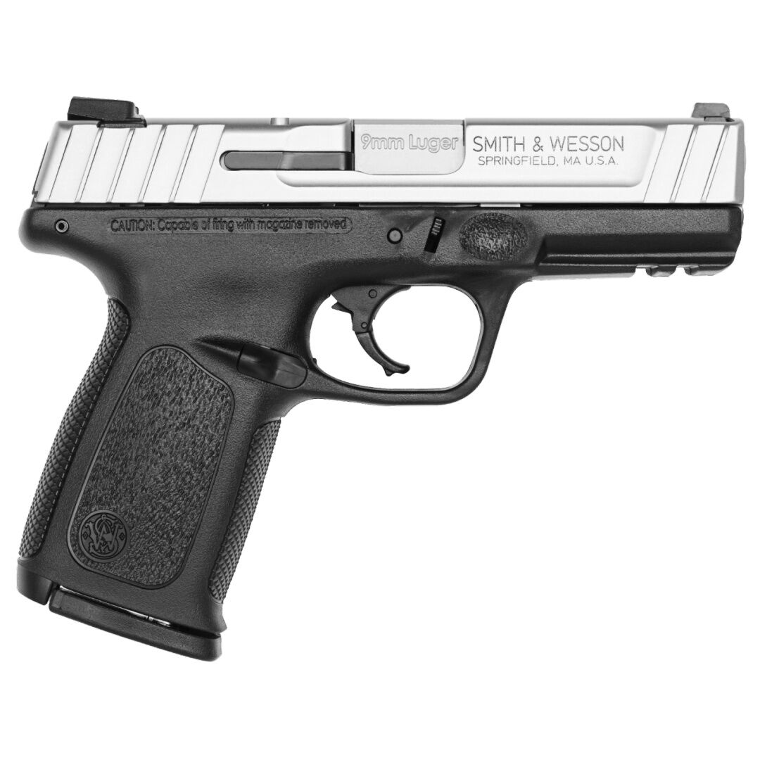 Smith & Wesson SD9 VE 9mm Compact Stainless Pistol, 16-Rd