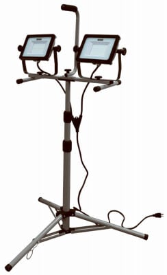 Master Electrician 10,000 Lumen LED Tripod Work Light, 6-Ft Cord