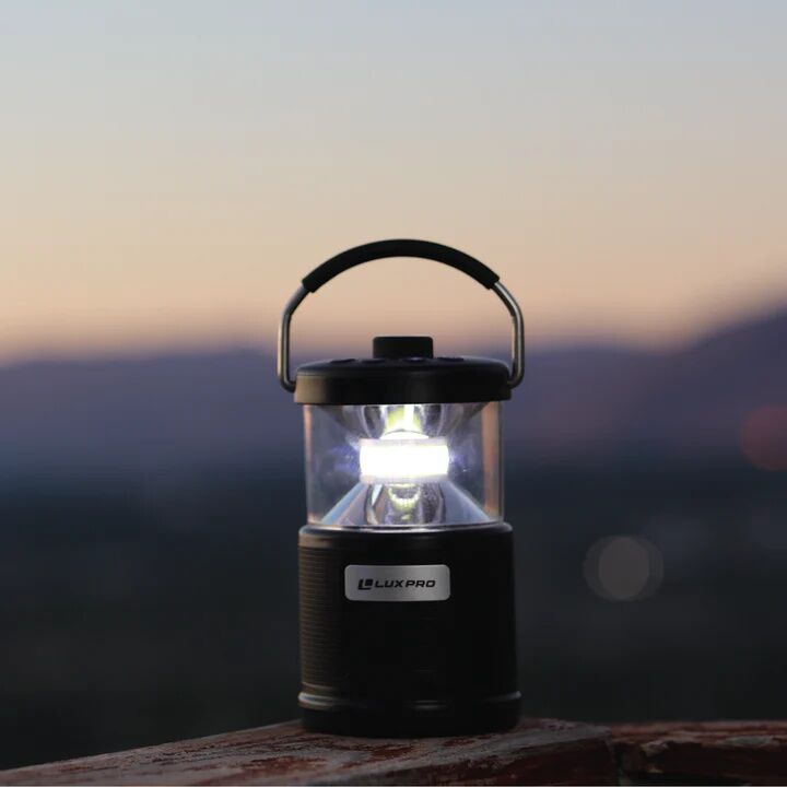 LuxPro Rechargeable 572 Lumen Lantern With Bluetooth Speaker