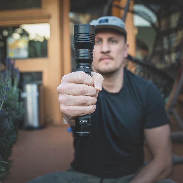 LuxPro XP915 1600 Lumen Rechargeable LED Flashlight