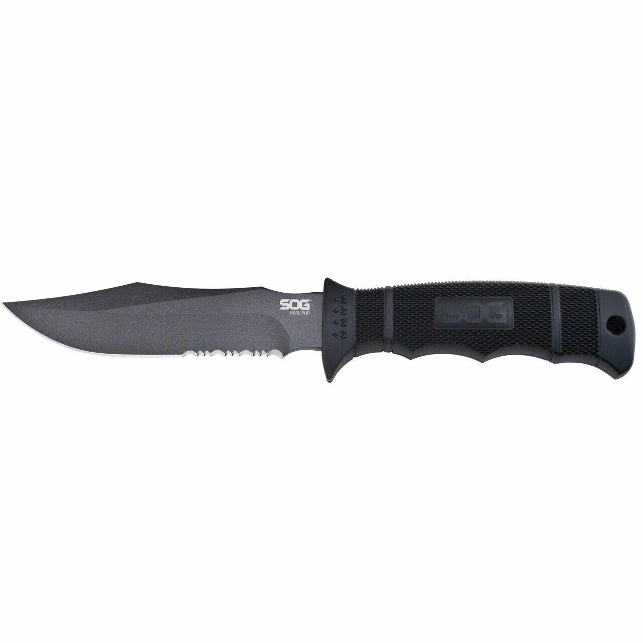 SOG Seal Pup Fixed Blade Knife With Kydex Sheath
